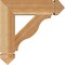 Ekena Millwork Funston Arts & Crafts Rough Sawn Bracket, Western Red Cedar, 4"W x 18"D x 18"H BKT04X18X18FST03RWR - alternate 2